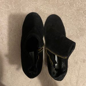 Steve Madden Black Booties